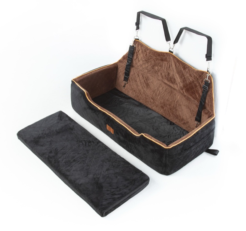 Assento G - Preto e Marrom ângulo 2