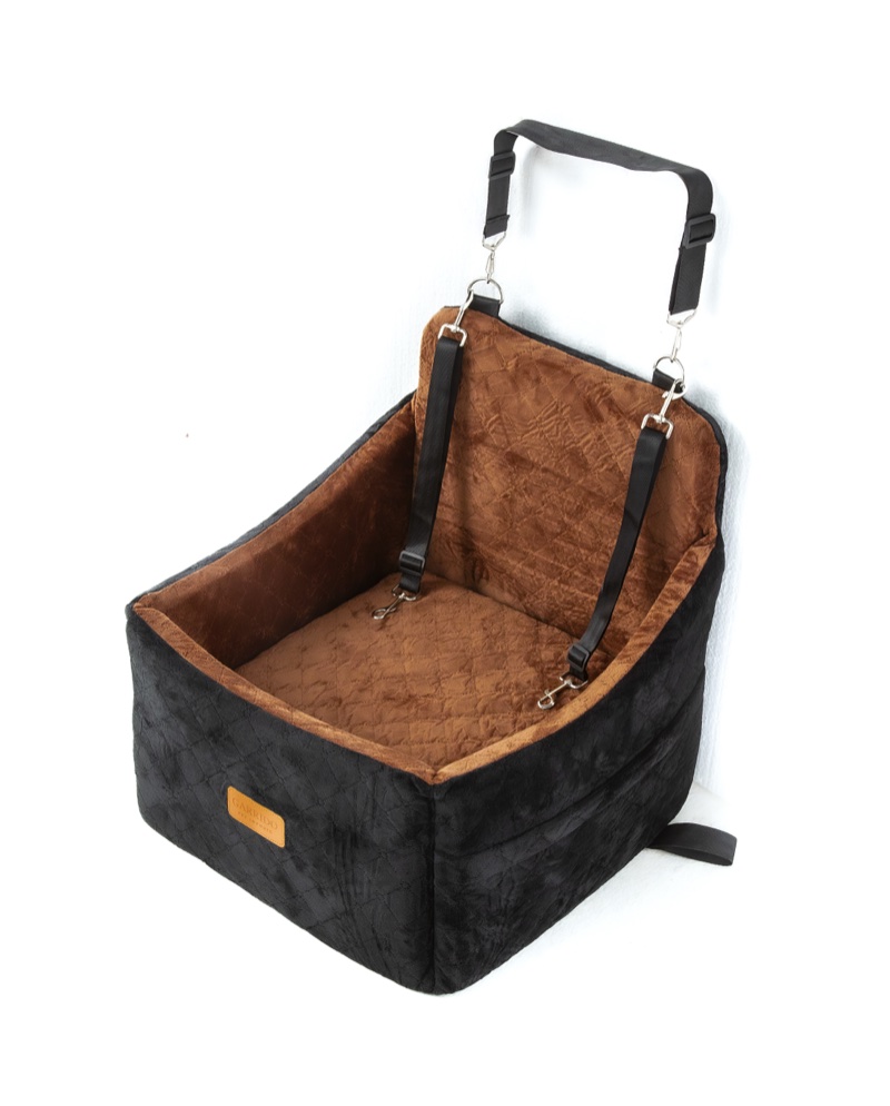 Assento P - Preto e Marrom